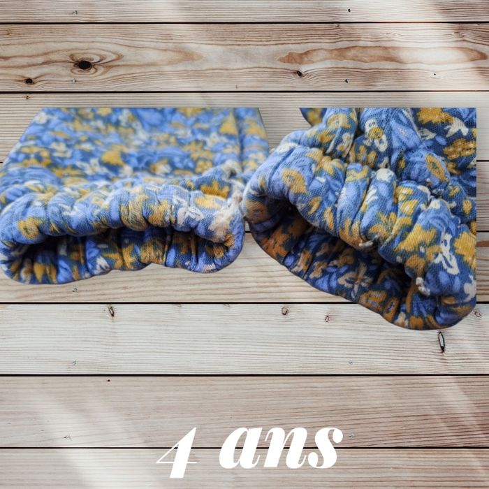 Veste colorée Sergent Major fleurs et Lion - photo numéro 5