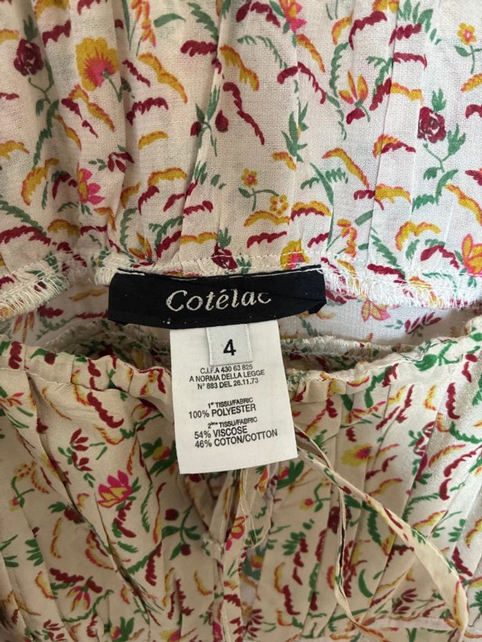 Robe longue midi fines bretelles Cotélac - photo numéro 4