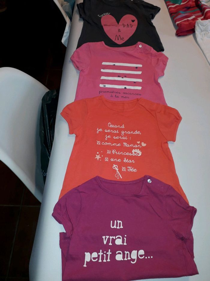 Lot 23 vêtements avec chaussures 6 et 9 mois Printemps - été plus - photo numéro 6