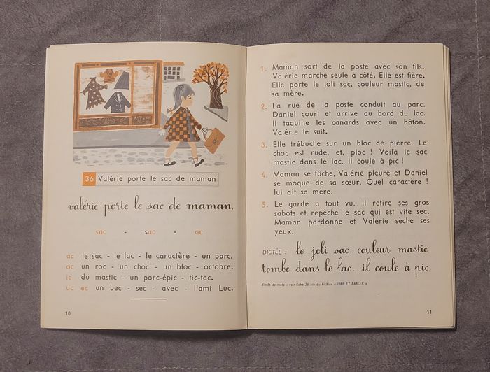 DANIEL ET VALERIE, METHODE MIXTE DE LECTURE, 2e LIVRET Vincent R. Houblain L. 1978 - photo numéro 2