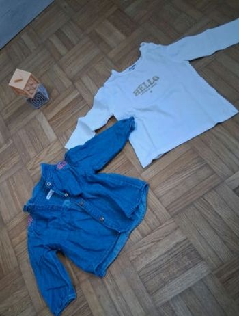 Chemise et tee shirt
