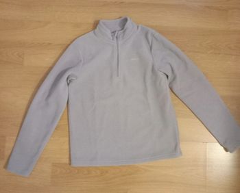 Pull polaire mauve 