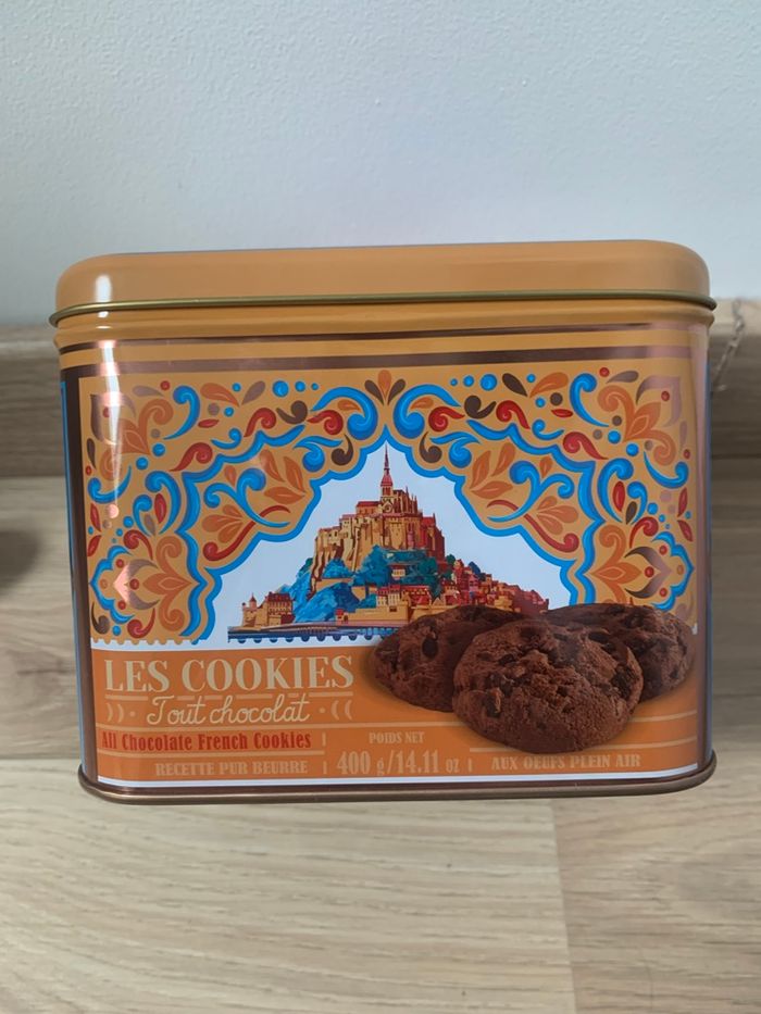 Boîte métal La Mère Poulard – vide – Mont-Saint-Michel - photo numéro 3