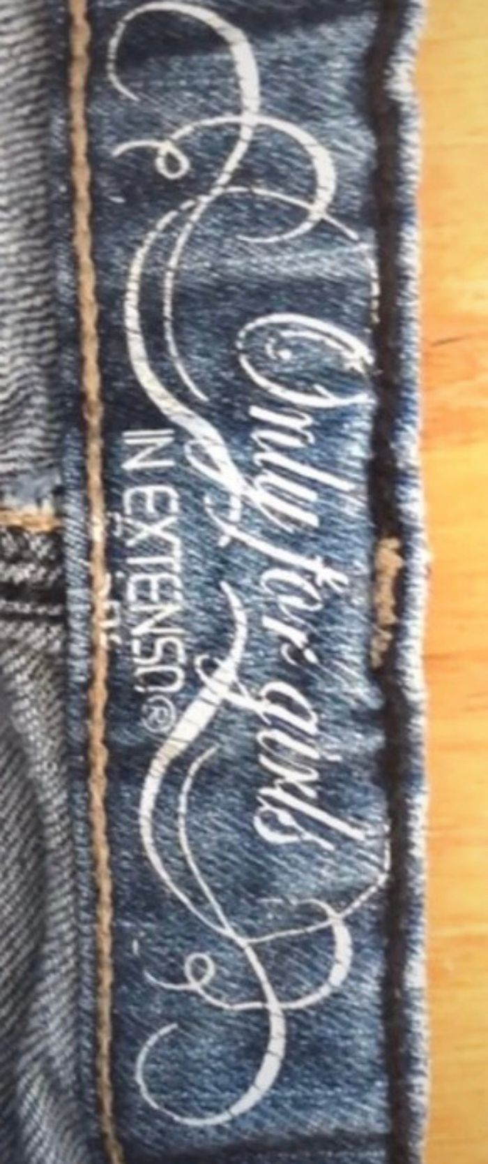 Short en jean bleu - photo numéro 4