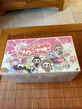 Display Labubu Pop Mart - Exciting Macaron