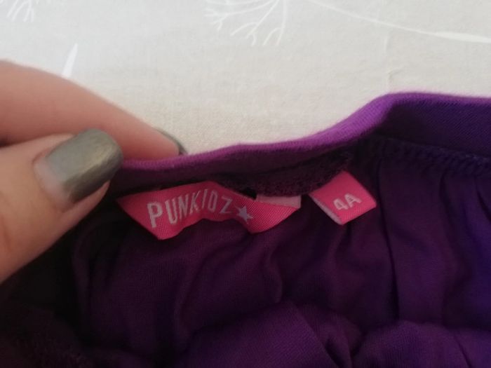 Jupe ballon violette Punkidz 4 ans neuve - photo numéro 2