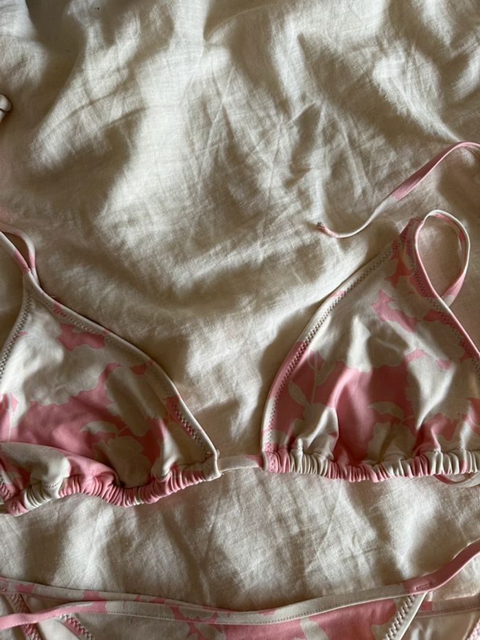 Maillot de bain paddé rose - photo numéro 3