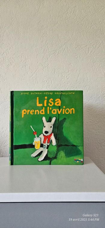 Livre - Lisa prend l'avion