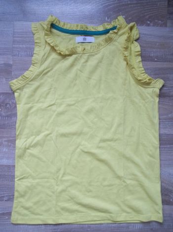 Débardeur froufrou jaune La Redoute (1) 12 ans/150 cm