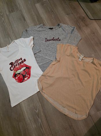 Lot taille S Tee-shirt et pull fin