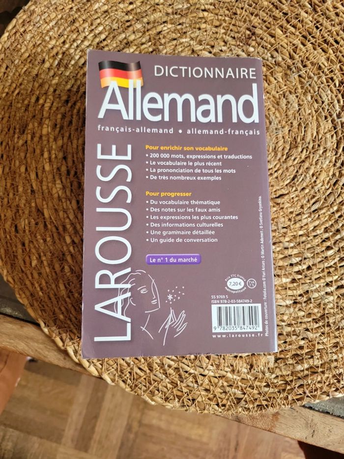 Dictionnaire Larousse Allemand - photo numéro 4