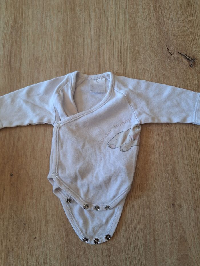 Bodies 1 mois manches longues