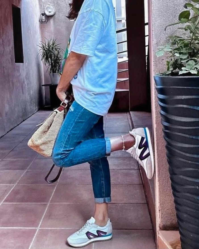 Très belle baskets en cuir suédé Claudie Pierlot Paris | pointure 41 | neuf avec étiquette - photo numéro 2