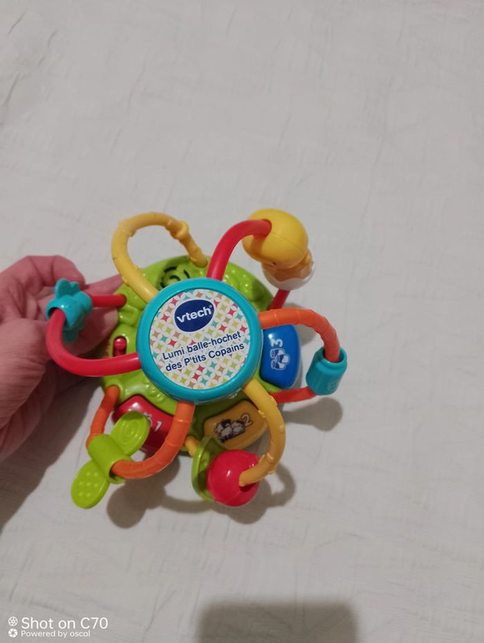 VTech lumi balle hochet des p'tits copains - photo numéro 2