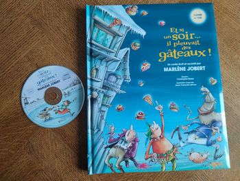 Livre avec CD " et si un soir il pleuvait des gâteaux"