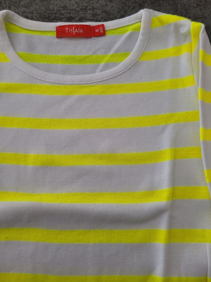 Tee-shirt rayé- 4 ans - - photo numéro 2