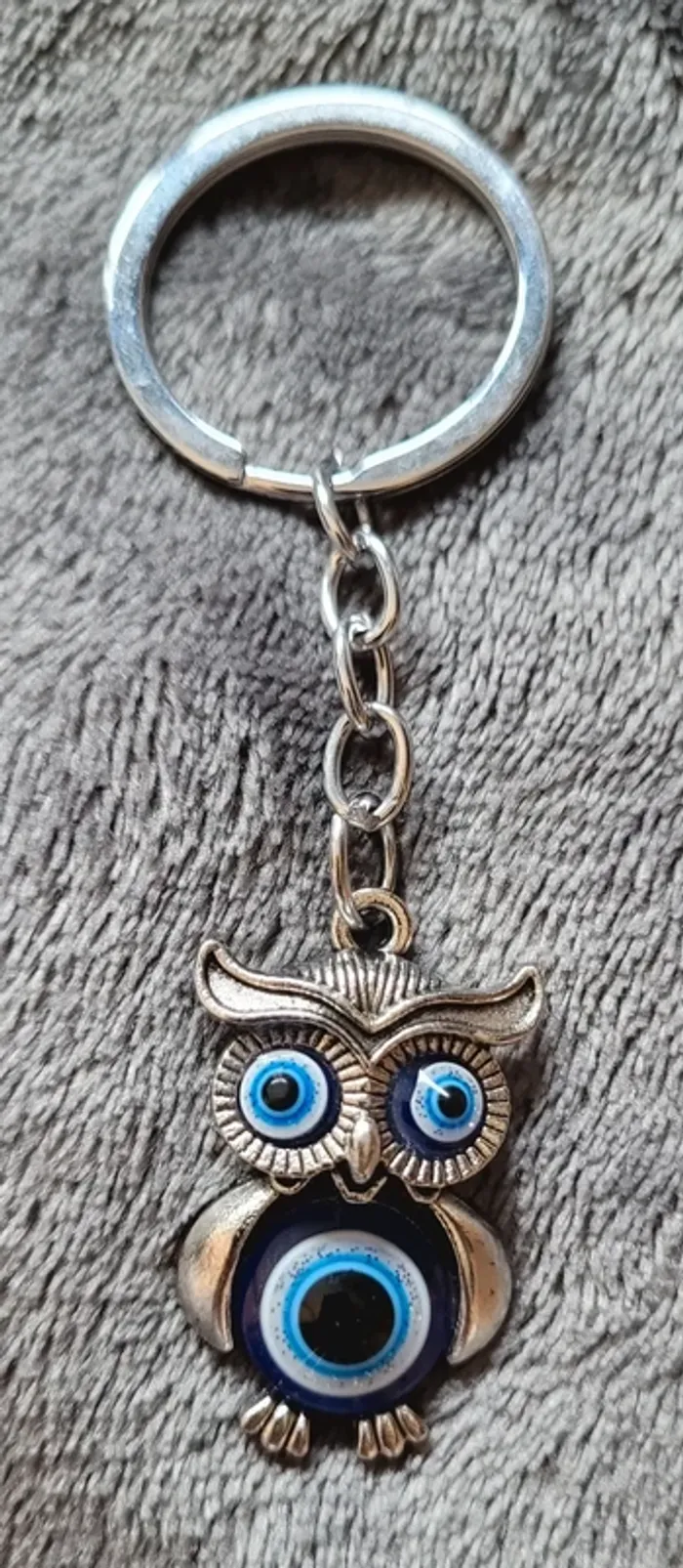 Porte-clés protection hibou - photo numéro 2