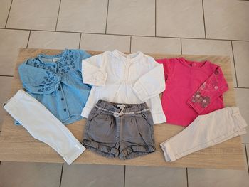 Lot de 3 ensembles fille en 12 mois