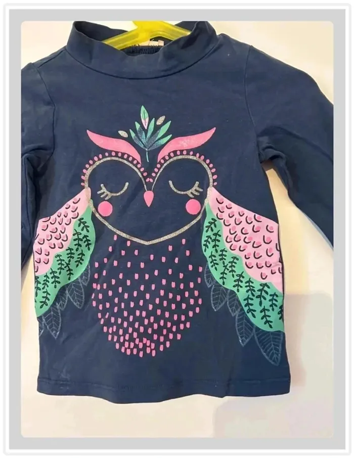 T-shirt manche longue 3 ans, du pareil au même - photo numéro 2