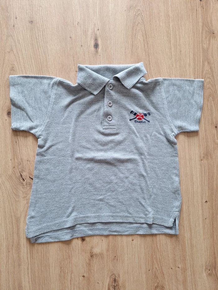 Polo gris 3 ans