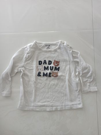 T-shirt 12 mois