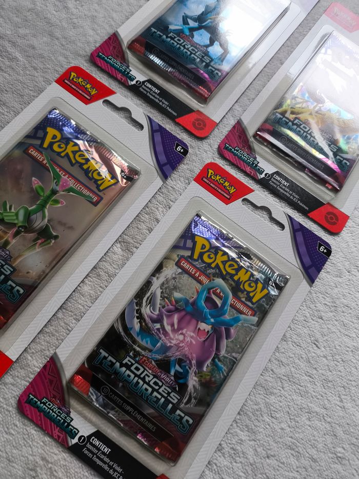 Artset EV5 - 4 Booster Blister Forces Temporelles Scellé FR Neuf - photo numéro 2