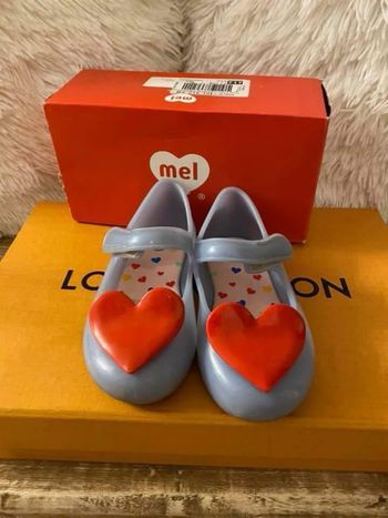 Ballerines Mélissa  24  Magnifiques et très originales  Vendues dans leur boite  Parfait état