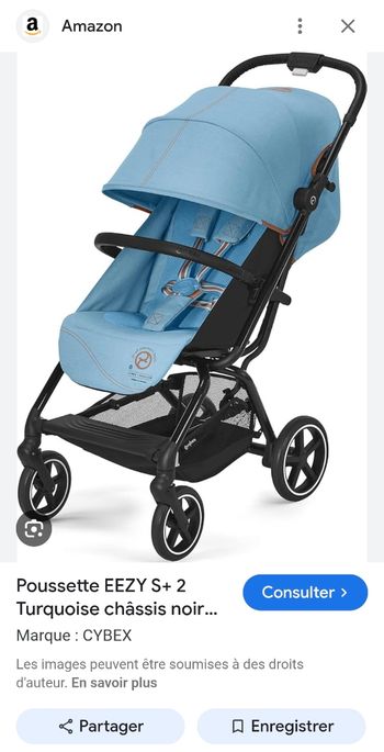 Poussette cybex  eezy s plus 2