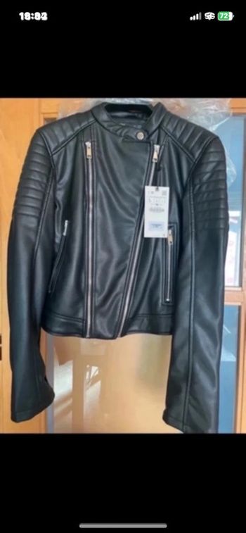 Blouson noir Zara taille L extensible