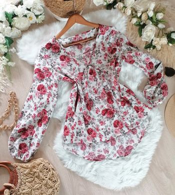 Blouse fleurie taille 36