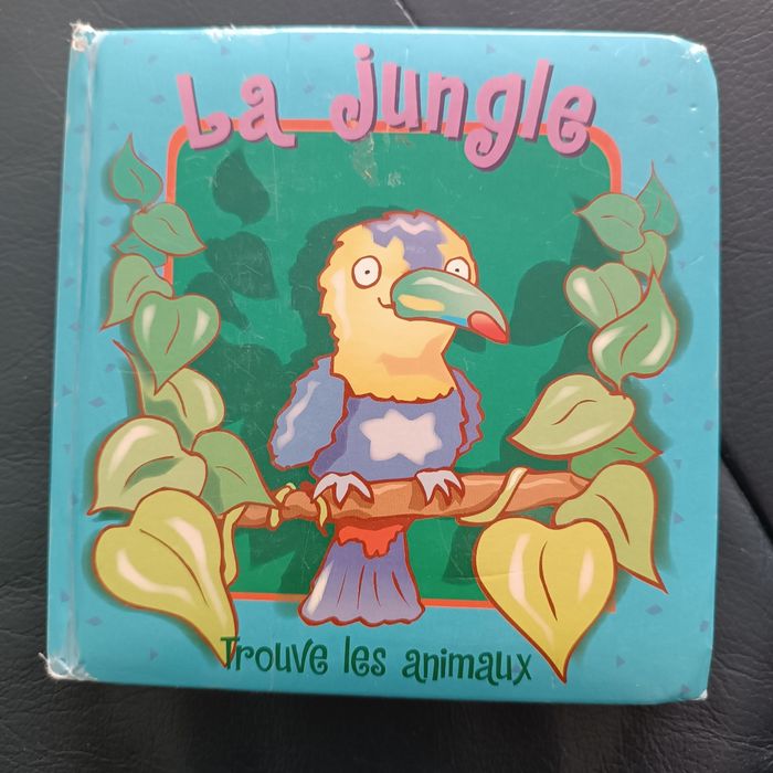 Livre à volets Trouve les animaux la jungle