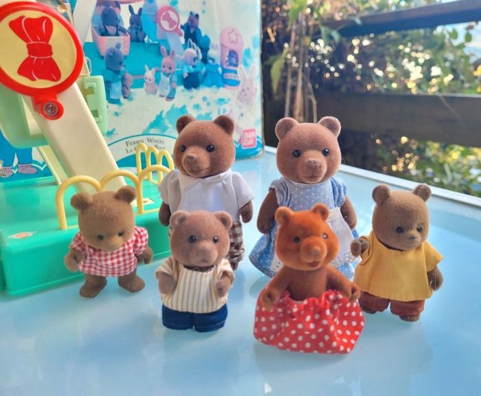Superbe boite rare, ancêtres sylvanian families : Les petits malins 🎡 La grande roue 🎡 - photo numéro 4