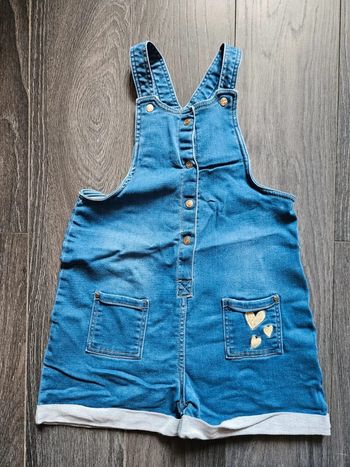 Combishort Salopette Jean Orchestra Taille 8 ans 💛