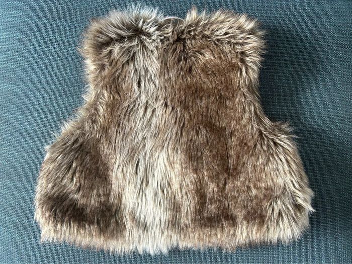 Veste fourrure à poils Kiabi - photo numéro 3