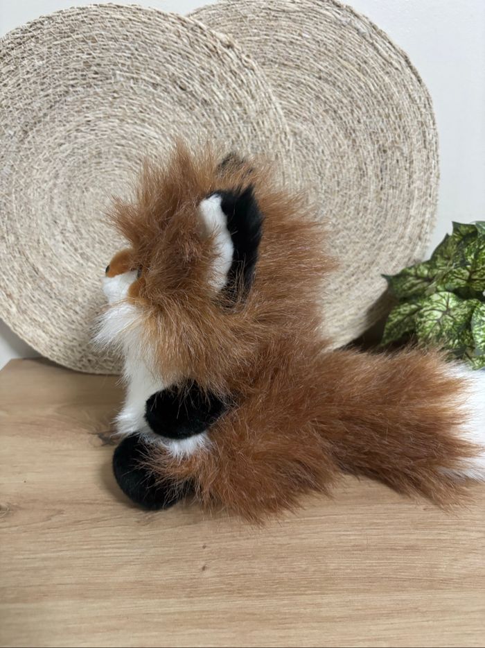 Neuf doudou renard marron blanc noir soft Friends - photo numéro 3