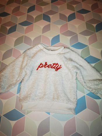 D3143 - pull fille 18 mois