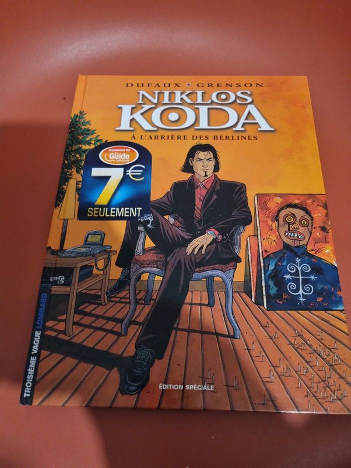 bd niklos Koda à l'arrière des berlines Troisième vague lombard Dufaux Grenson - photo numéro 2