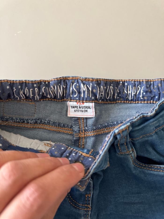 Jean super skinny Tape à l’œil TAO 6 ans - photo numéro 3