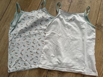 2 maillots de corps 6 ans