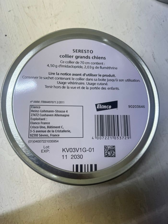 2 colliers pour grand chien seresto - photo numéro 2