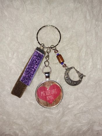 Porte clé amie " Ma meilleure amie "