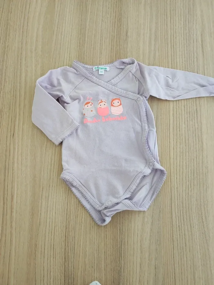 Lot 6 bodies 1 mois - photo numéro 4