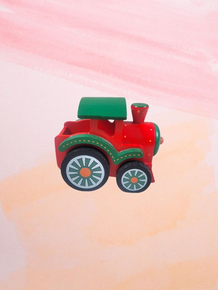 Train en bois - photo numéro 3