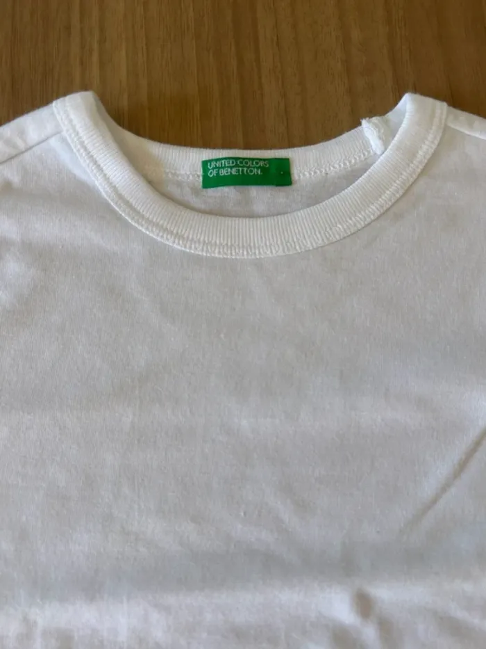 Lot de 2 hauts manches longues Benetton 5 ans - photo numéro 6
