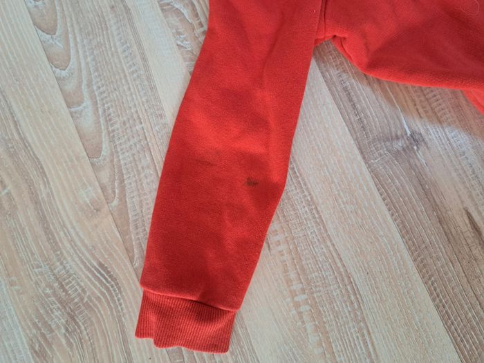 Sweat rouge taille 98-104 cm - photo numéro 4