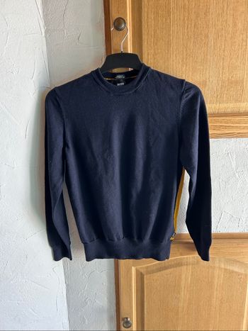 Pull en laine bleu marine Hugo Boss - taille M
