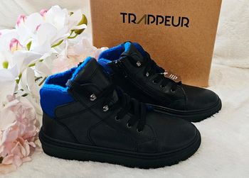 Bottes Bottines Cuir Zip Trappeur T32