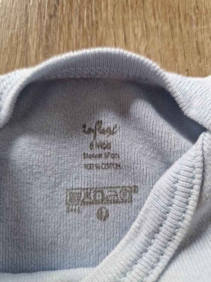 Body Bébé Manches Longues Reflex 🌊 Sea Time / Phares 🚢 - Bleu Clair - 6 Mois (68 cm) - photo numéro 3