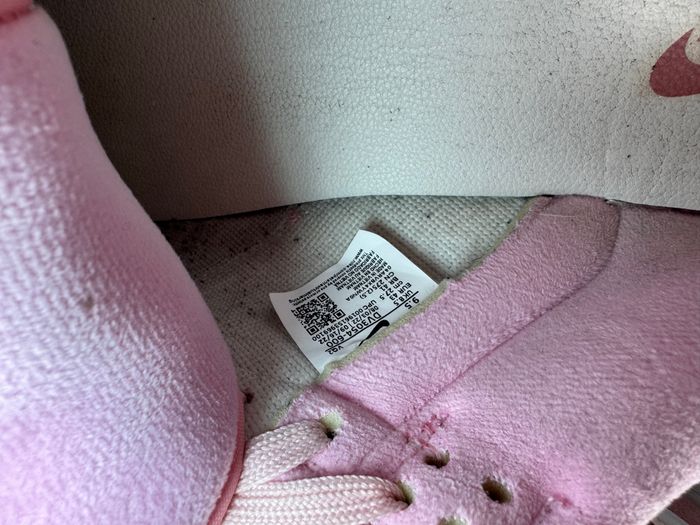 basket - Dunk rose et blanc - photo numéro 8