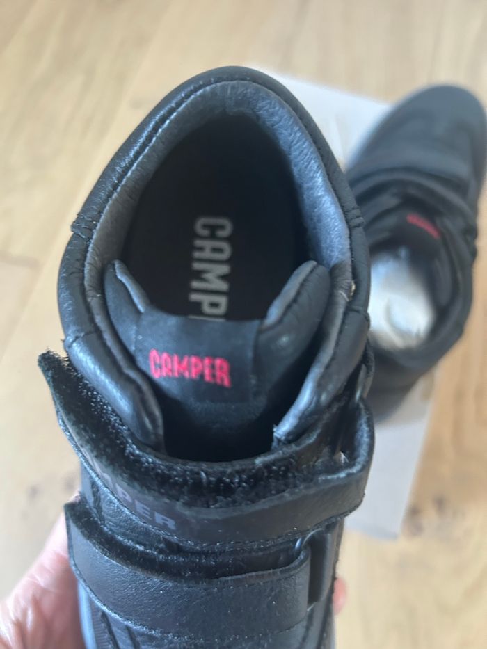 Chaussures en cuir  à scratch camper T31  neuve - photo numéro 6